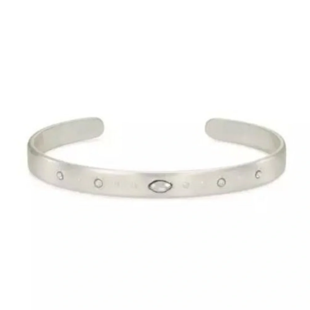 Stella & Dot | Shimmering SILVER Crystal Encrusted Marquis Cuff Bracelet - Picture 5 of 5